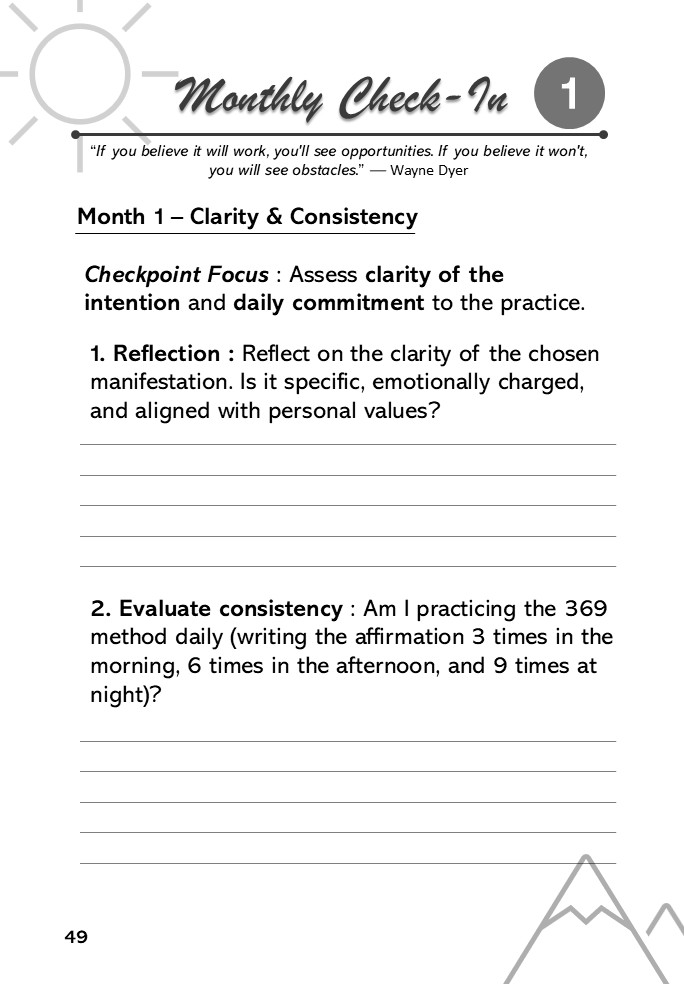 369 manifestation journal sample page 3