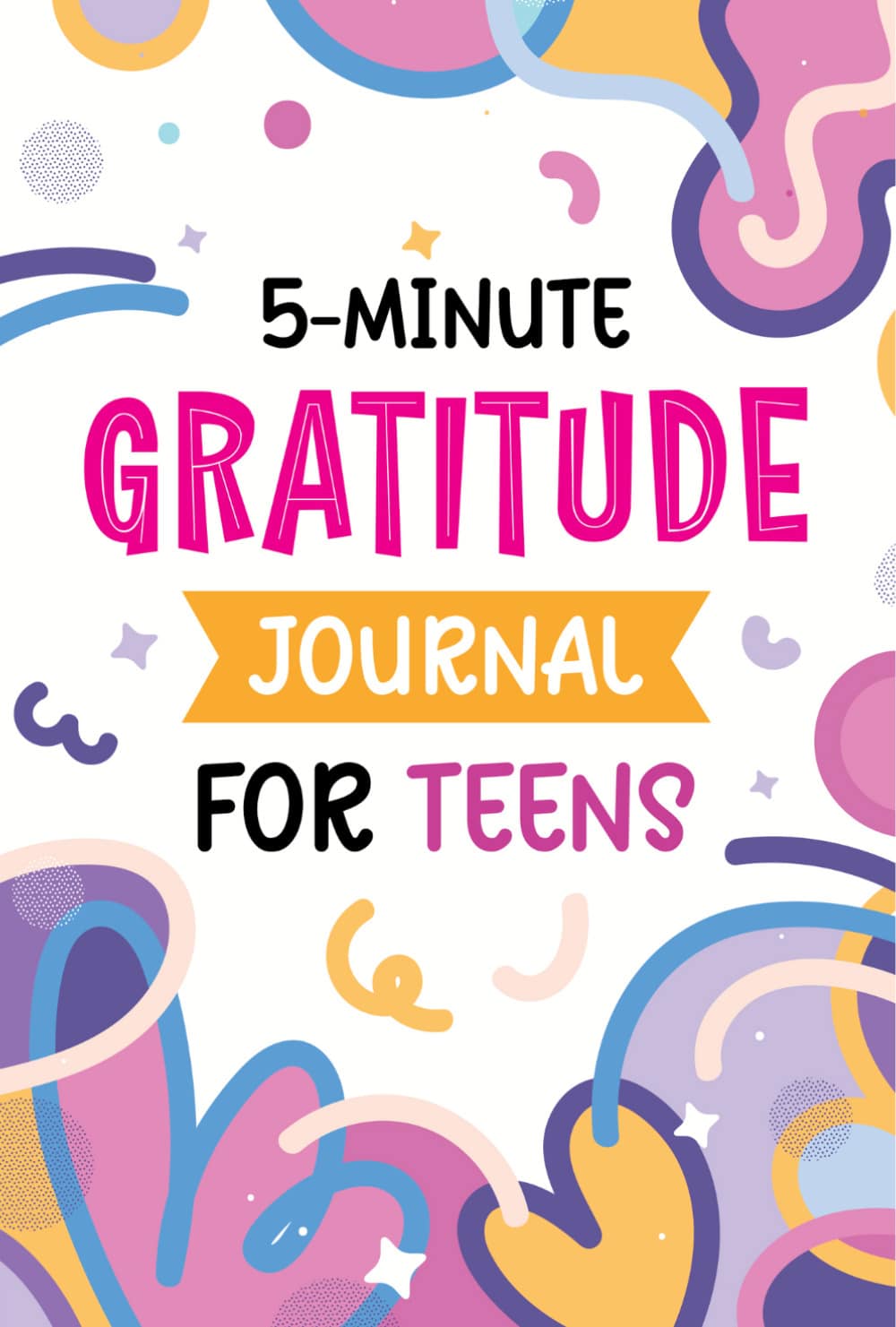 gratitude journal for teens - cover